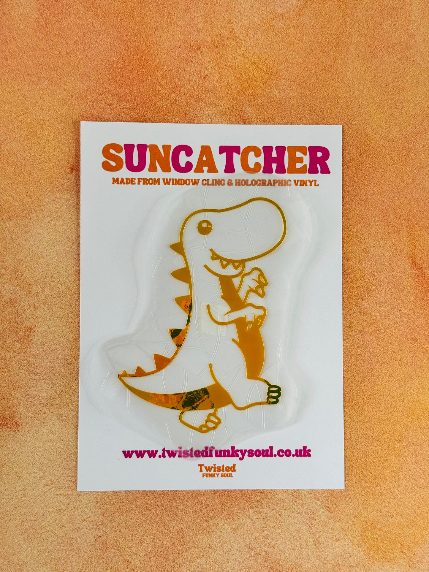 Dinosaur Rainbow Suncatcher