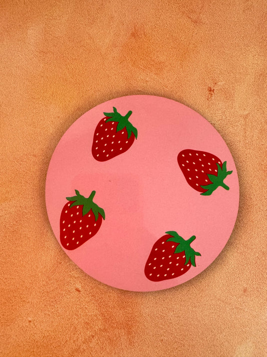 Mini strawberries Coaster