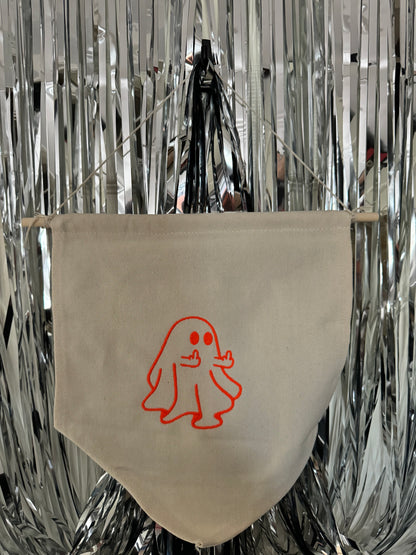 SALE: EFF YOU Ghostie , Hanging Banner