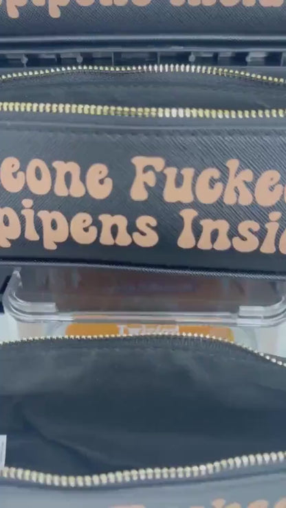 Someone Fucked Up, Epipens Inside, Holder for Epipen , Epi Pen Case Allergy Kit, Medication Bag Epipen Case, Epipen Holder, Fast Dispatch