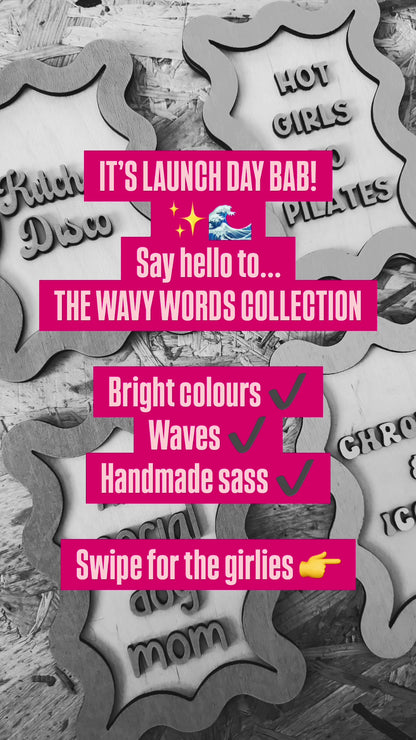 Wavy Words Collection – Drop 1 (Launch Drop)