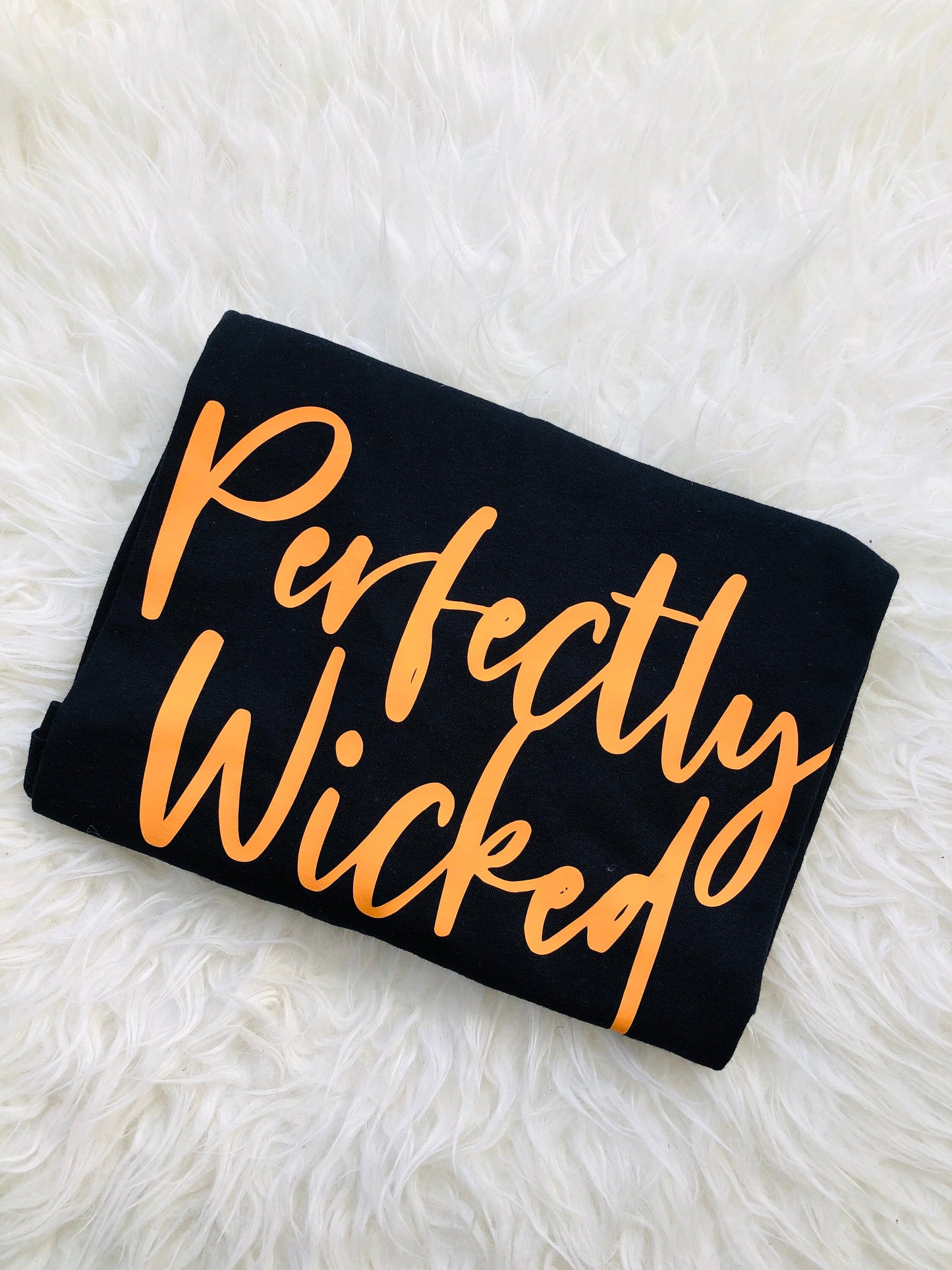 Perfectly Wicked Slogan T-shirt, Spooky Season, Bad Witch Vibes Tee