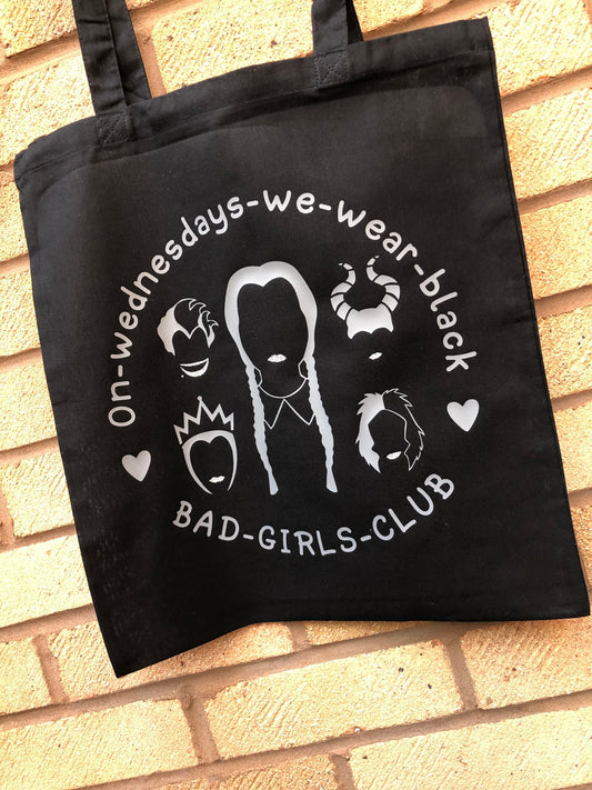 Bad Girls Club Slogan Tote Bag