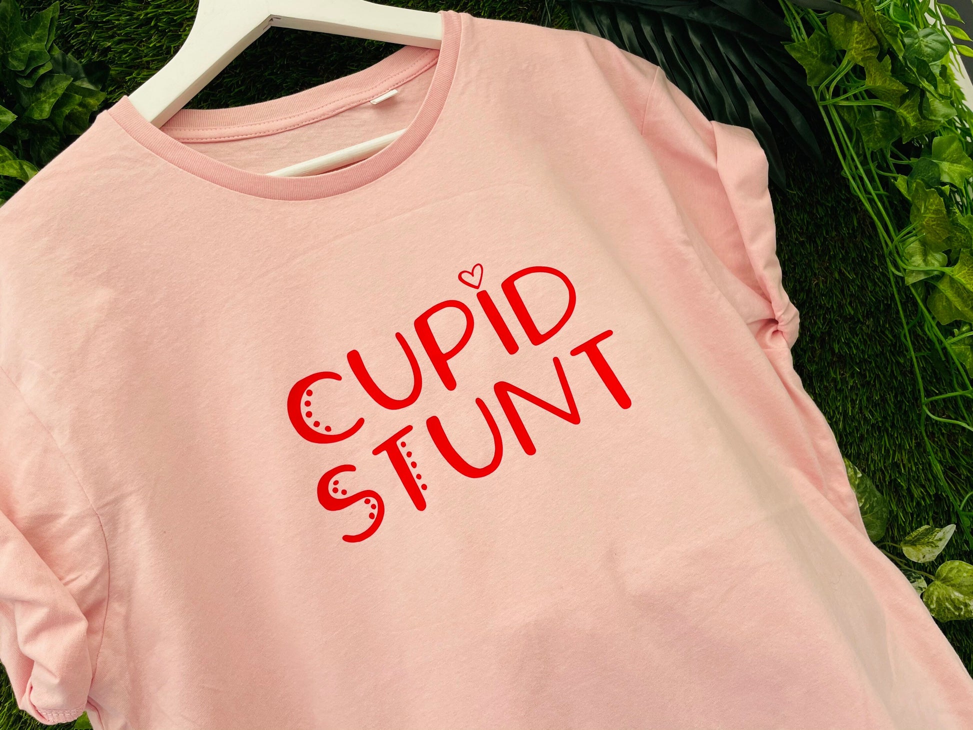 Cupid Stunt | Subtle Sweary Slogan T-shirt | Organic Tee