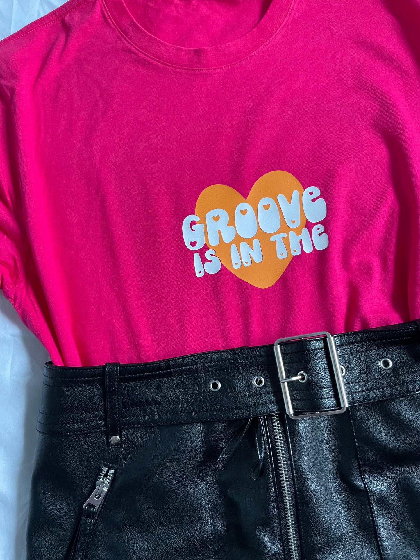 Groove Is In The Heart | Funk Soul | 90s Baby | 1990 | Funky | Dance | Retro | Disco | Slogan T-shirt | Organic Tee