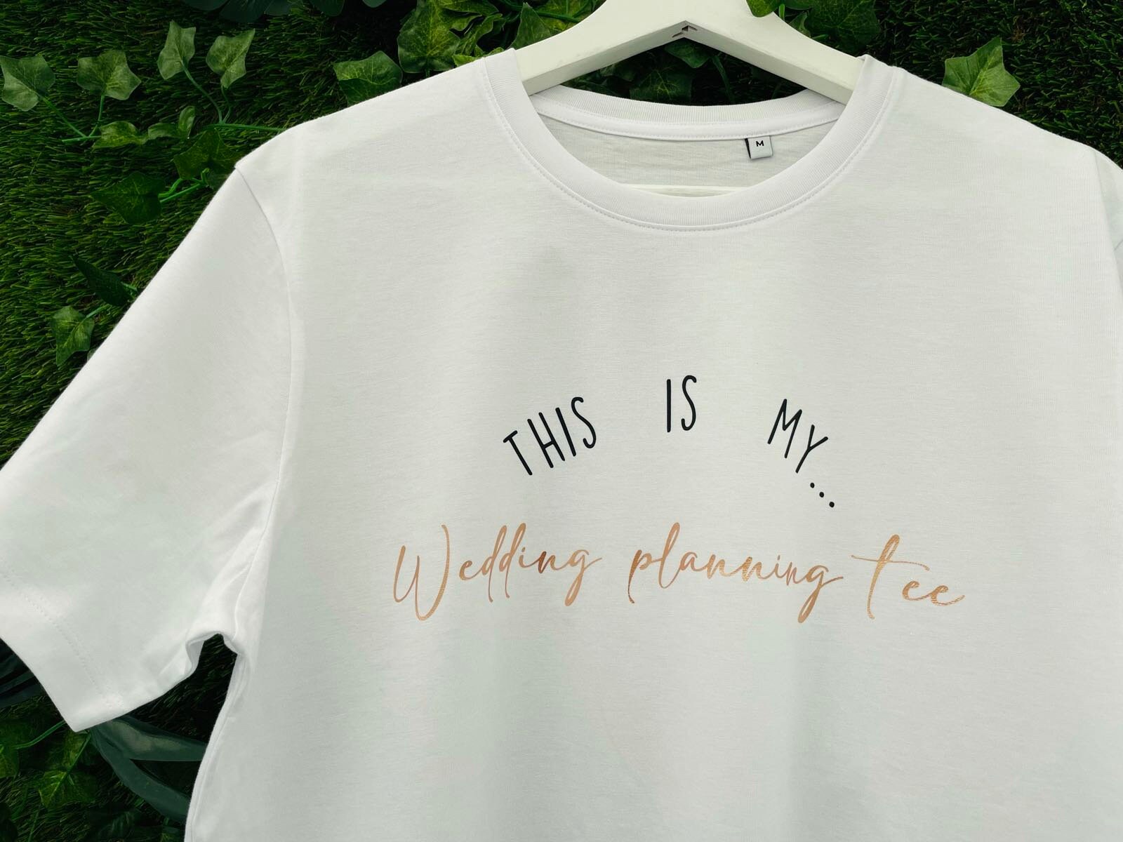 Wedding Planning Slogan T-shirt - | Bride To Be | Gifts For Brides | Soon To Be Mrs |