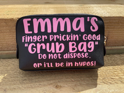Diabetes Medication & Insulin Injection Bag | Insulin Pump Case | Type 1 Diabetic Bag | Insulin Inside | Sugar | Blood Glucose | Diabetic |