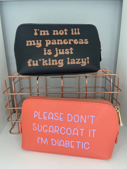 Diabetes Medication & Insulin Injection Bag | Insulin Pump Case | Type 1 Diabetic Bag | Insulin Inside | Sugar | Blood Glucose | Diabetic |