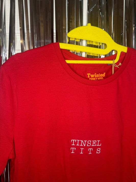 Tinsel Tits Festive Sweater | Christmas Jumper| Merry Christmas | Mrs Claus |