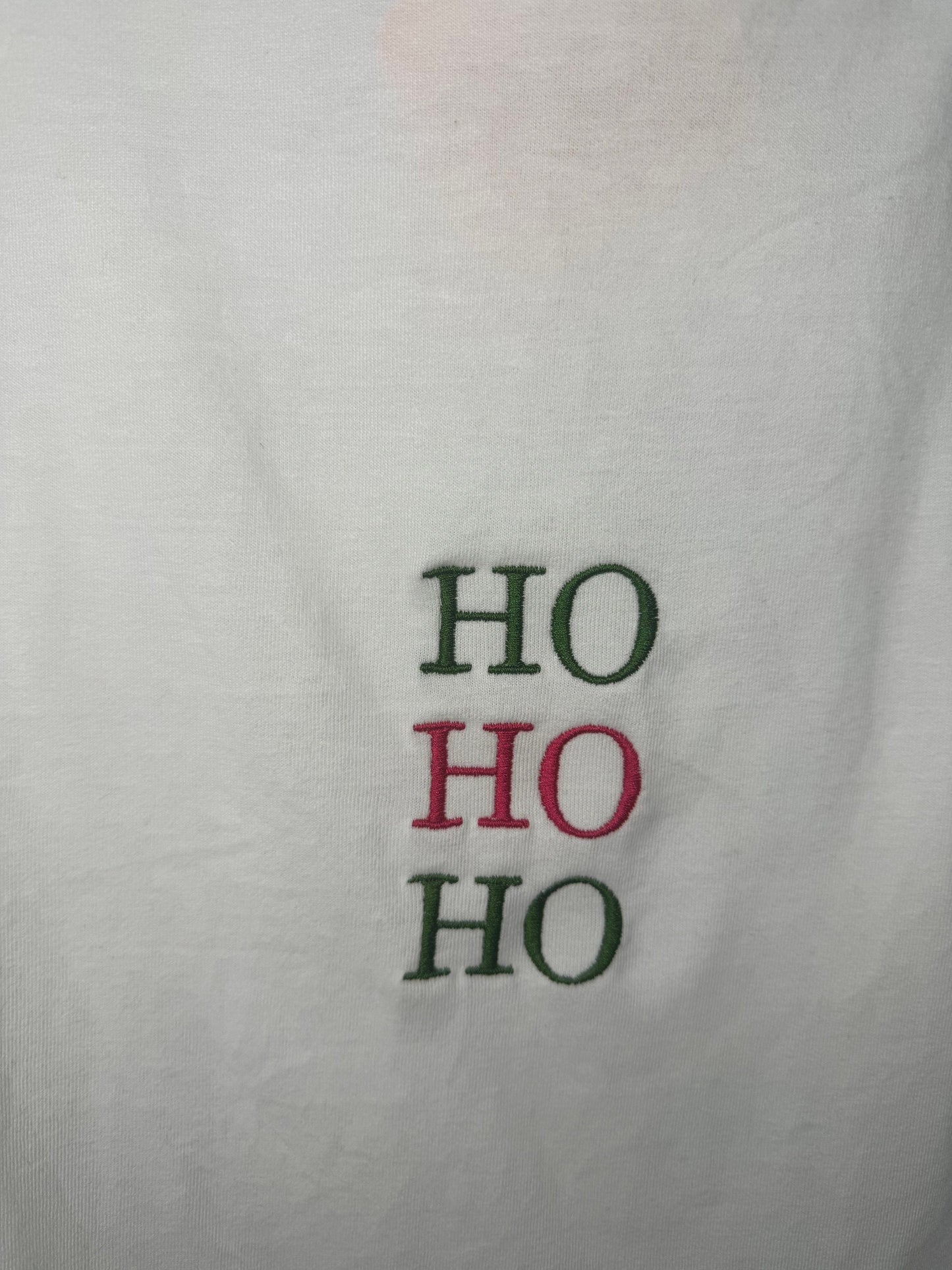 HO HO HO Festive Sweater | Christmas Jumper| Santa Claus | Mrs Claus |