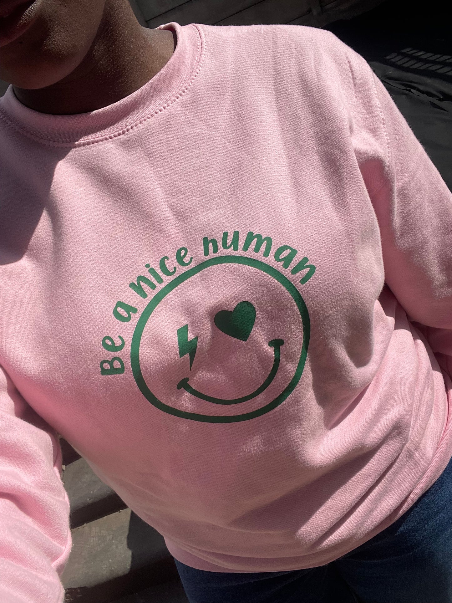 Be A Nice Human - Unisex Fit Sweatshirt